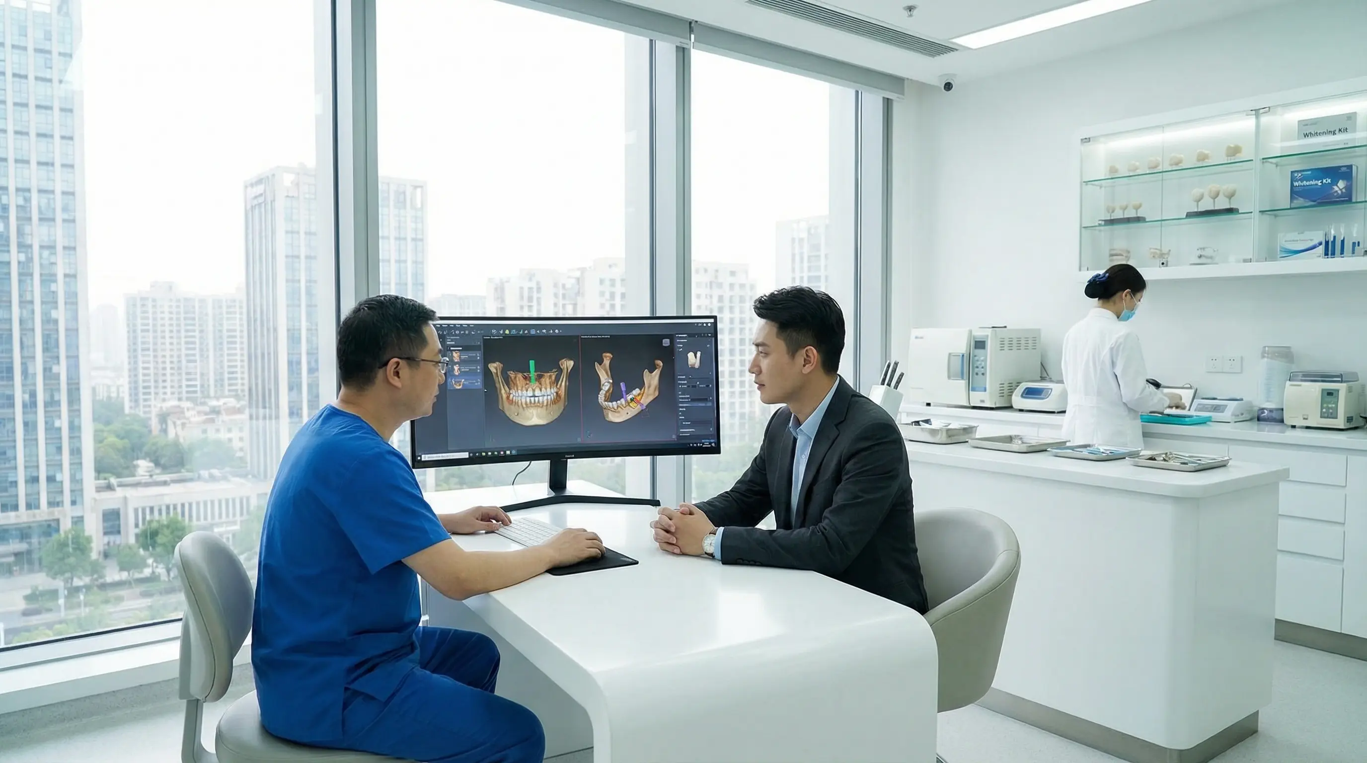 Dental care suite line