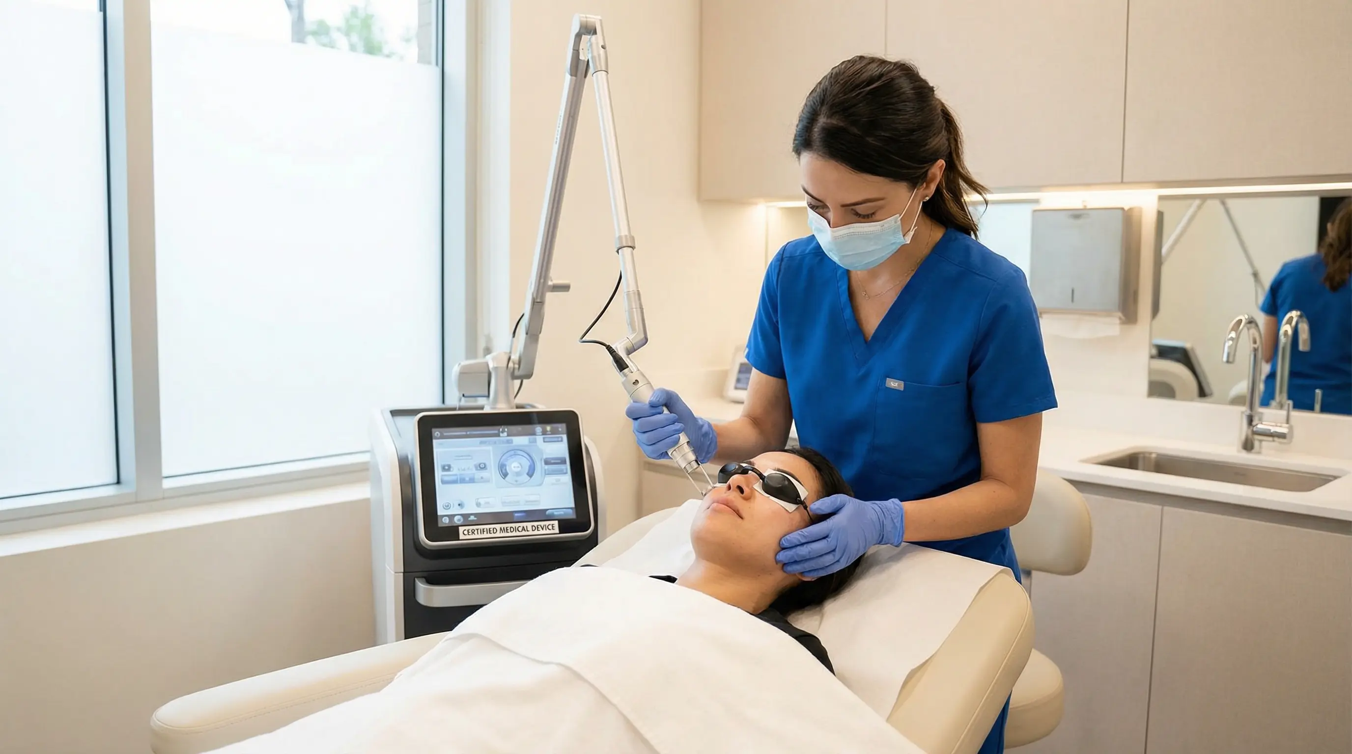 Picosecond skin rejuvenation line