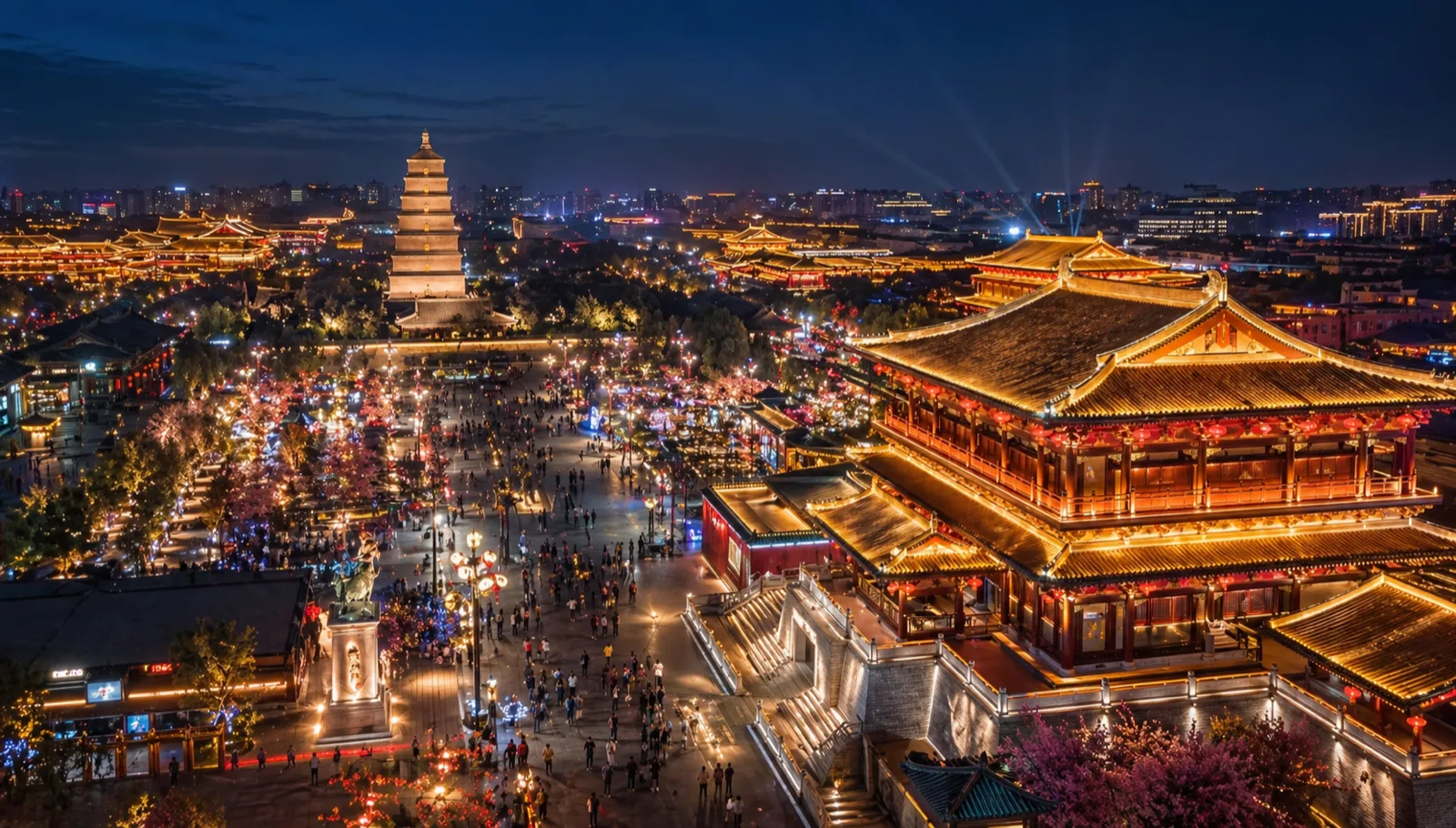 Xi'an destination atmosphere for the flagship program
